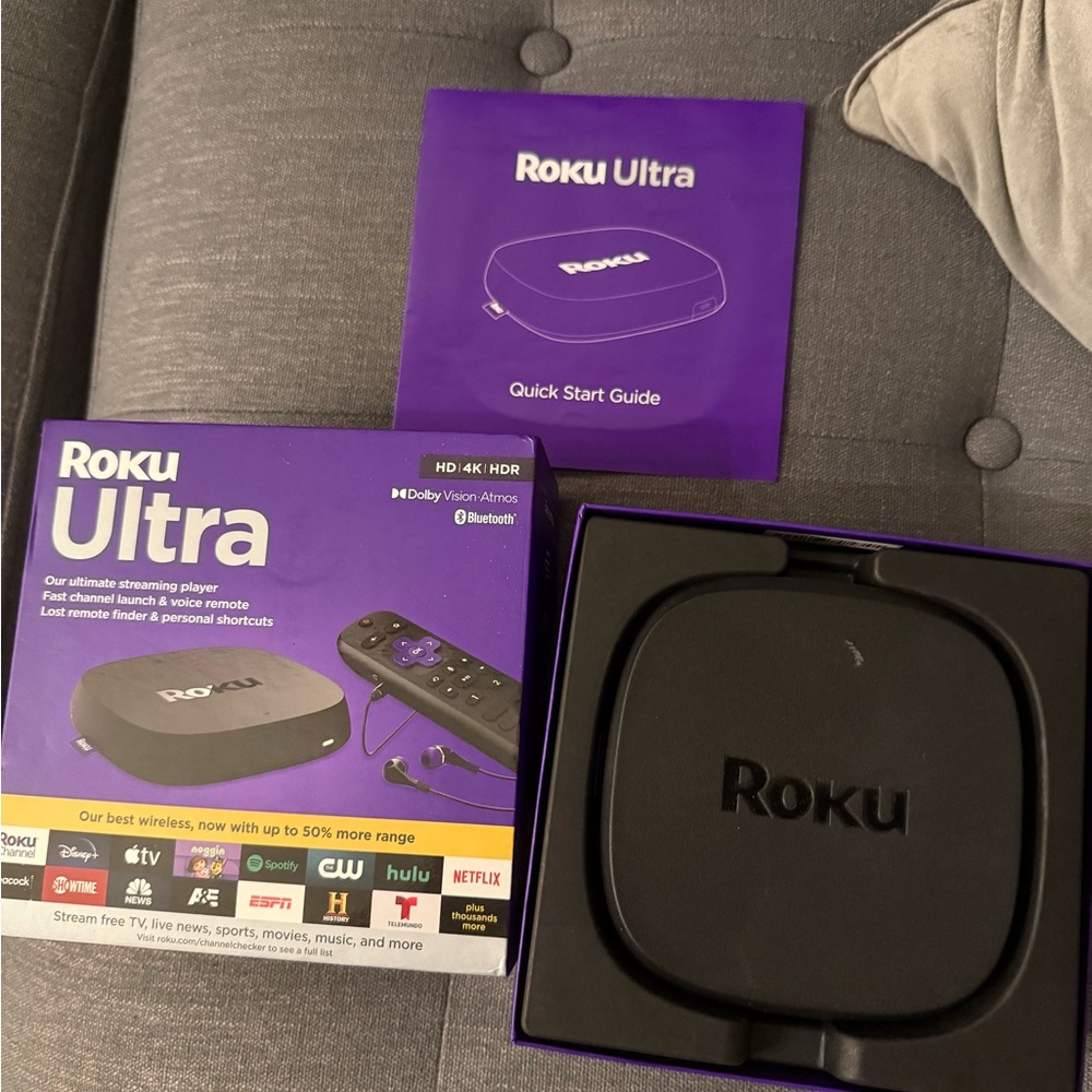 Roku Ultra Black Streaming Device